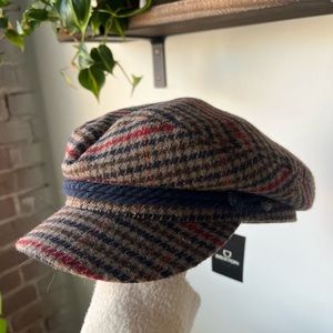 BRIXTON wool newsboy cap size L BRAND NEW